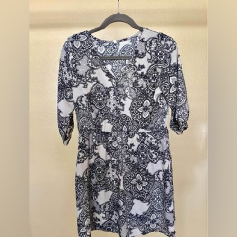 My Beloved Women’s Print Dress Brown Black